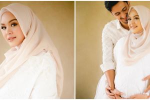 Hamil anak pertama, ini 6 gaya pemotretan maternity Vebby Palwinta