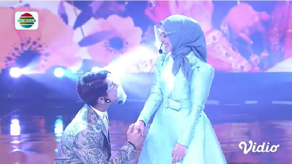 10 Momen mesra Lesty Kejora dan Rizky Billar di Kiss Awards 2020