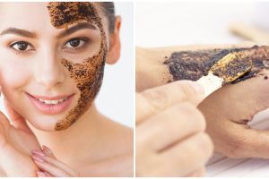 Cara membuat masker dari kopi dan gula pasir, angkat sel kulit mati