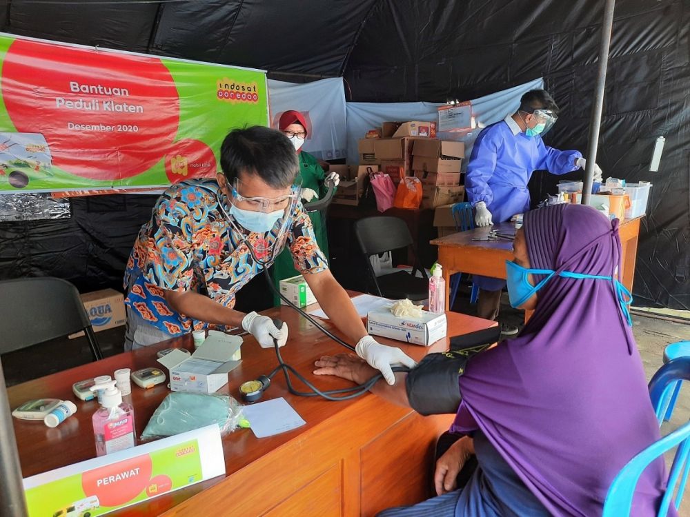 Peduli korban bencana, Indosat Ooredoo terjunkan mobil klinik