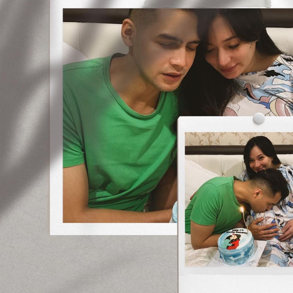 6 Momen ultah pernikahan Asmirandah & Jonas Rivanno ke-7, sederhana