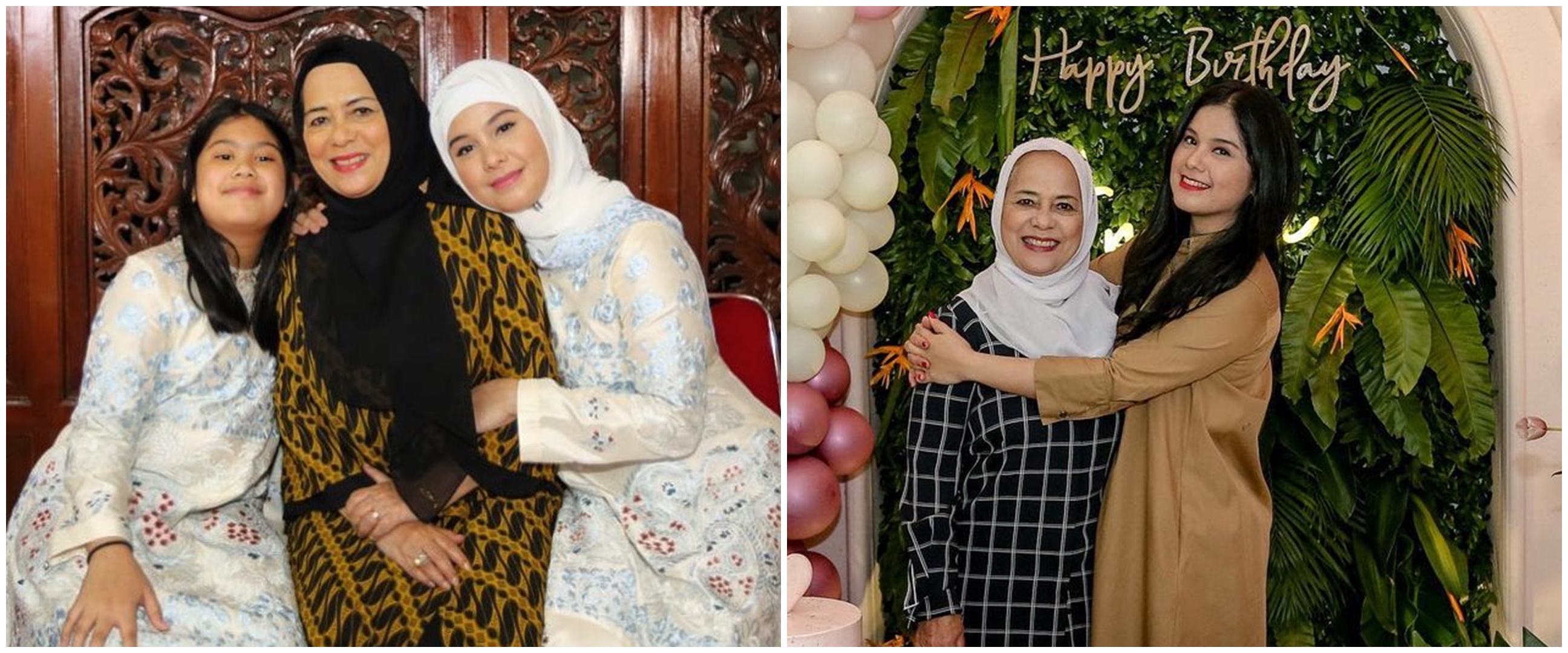 10 Momen kebersamaan Annisa Pohan bareng ibunda, bak kakak adik