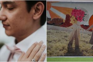 6 Potret prewedding Adipati Dolken & Canti Tachril, gaet 5 pelukis