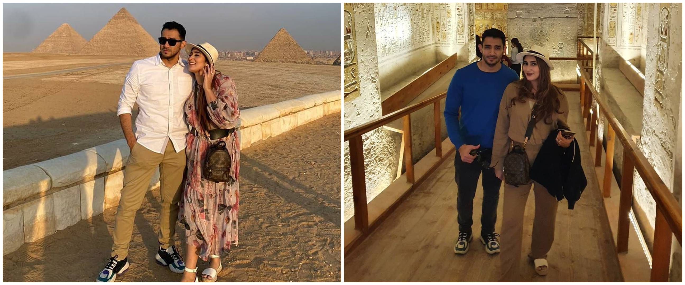 7 Momen liburan Tania Nadira dan Abdulla Alwi ke Mesir saat pandemi