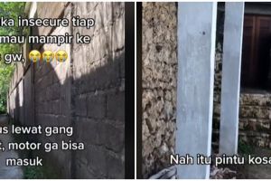 Viral penampakan kos-kosan masuk gang sempit, isinya bikin takjub