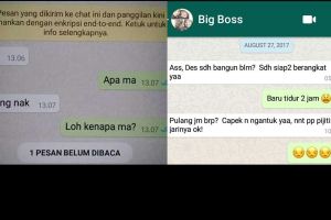 10 Chat 'terlalu perhatian' orang tua ke anak ini bikin nyengir lebar