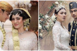 10 Gaya prewedding Felicya & Hito dalam balutan baju adat