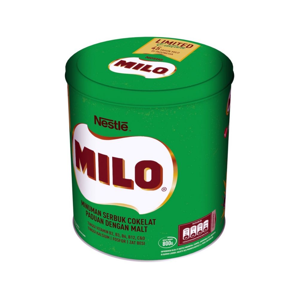 Eksis 45 tahun di Indonesia, Milo bernostalgia lewat kaleng vintage