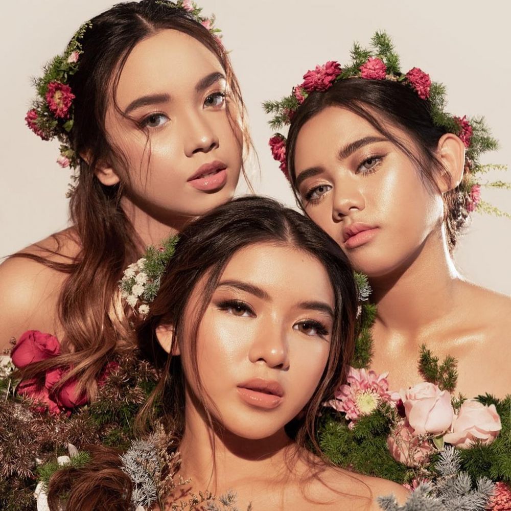 9 Pemotretan tiga finalis Indonesian Idol 2020 bertema bunga, memukau