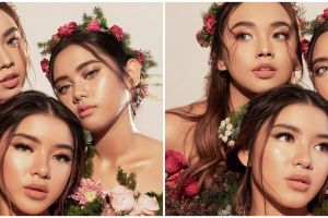 9 Pemotretan tiga finalis Indonesian Idol 2020 bertema bunga, memukau