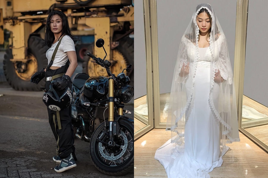 Biasa tampil tomboi, gaya 8 seleb saat pakai dress ini bikin terpana