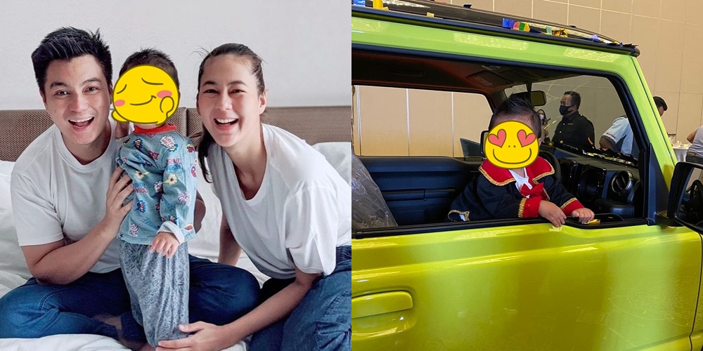Ulang tahun pertama, anak 5 seleb ini dapat hadiah mobil mewah