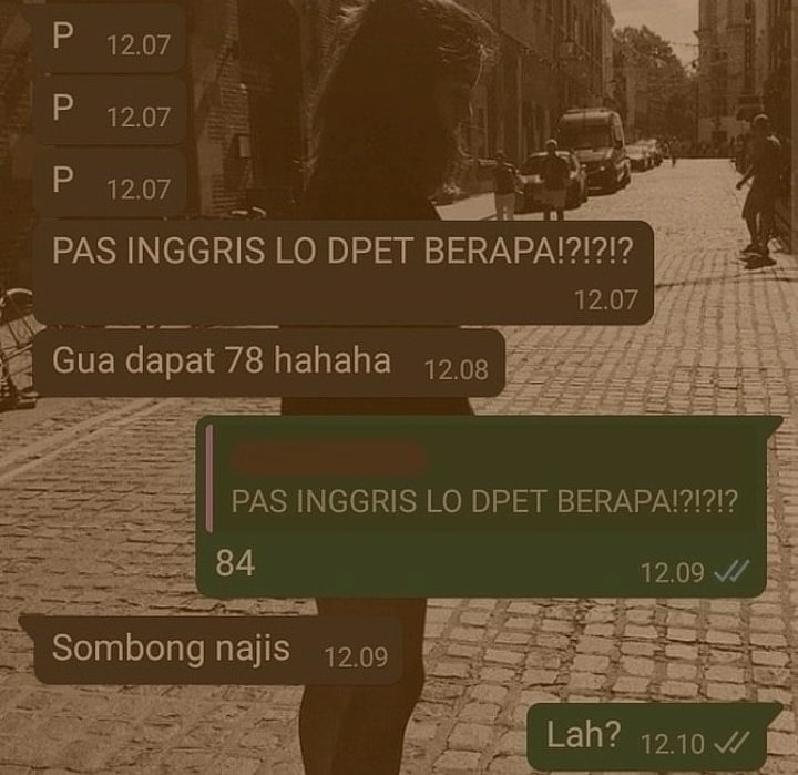 10 Chat lucu pamer nilai ini diam-diam bikin teman jadi geregetan