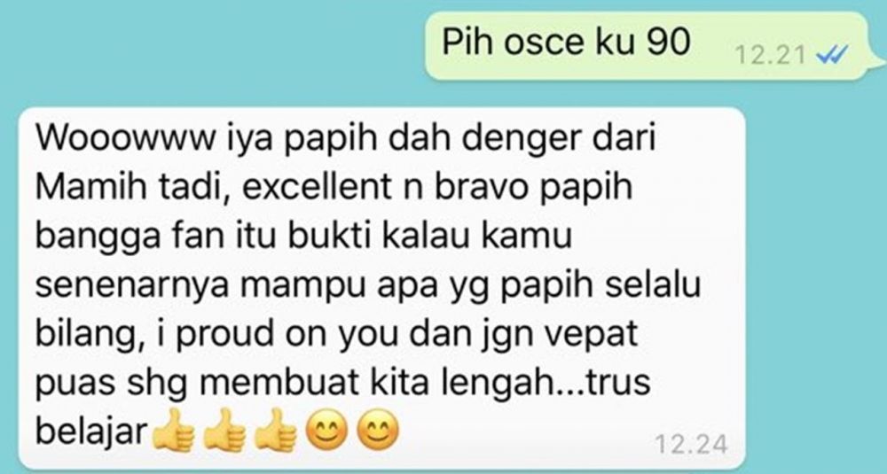 10 Chat lucu pamer nilai ini diam-diam bikin teman jadi geregetan