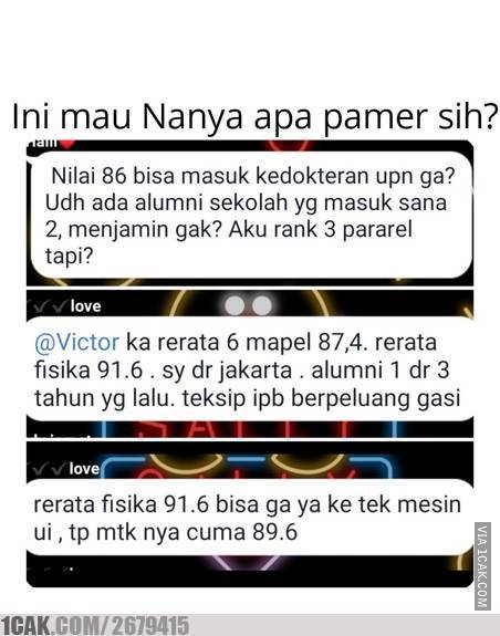 10 Chat lucu pamer nilai ini diam-diam bikin teman jadi geregetan