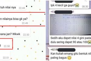 10 Chat lucu pamer nilai ini diam-diam bikin teman jadi geregetan