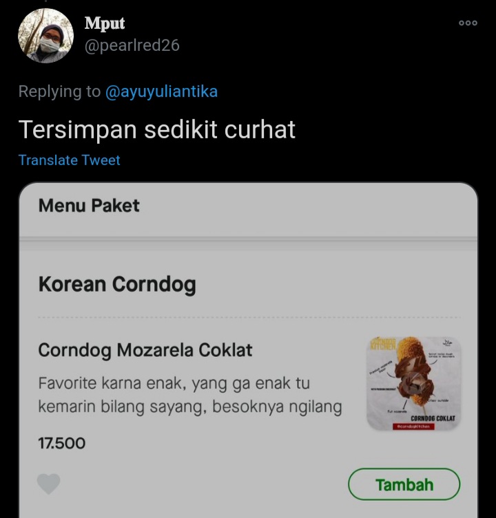 11 Nama dan deskripsi menu makanan di aplikasi ojek online, kocak