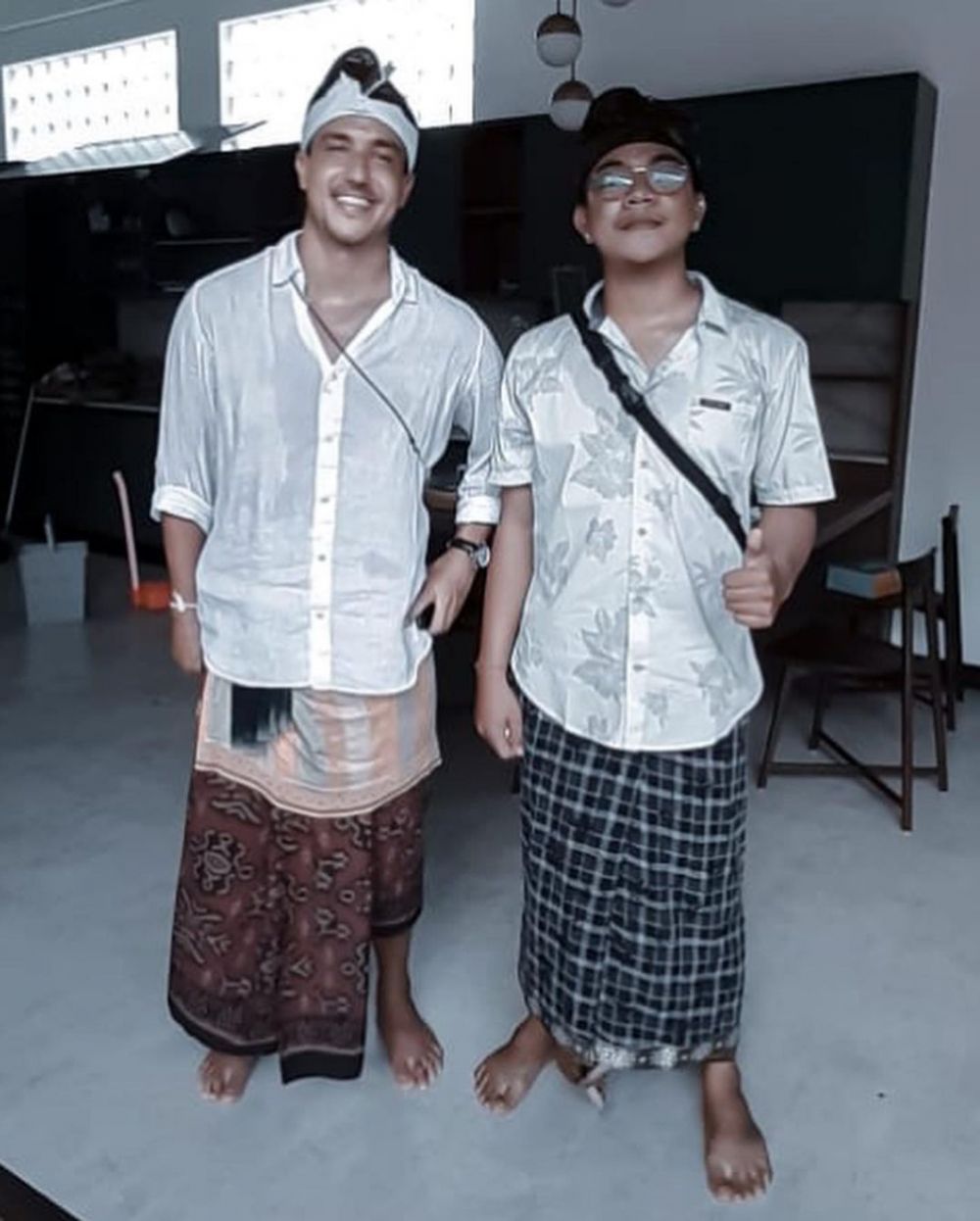 Pindah ke rumah baru, 10 momen Raisa gelar upacara melaspas adat Bali
