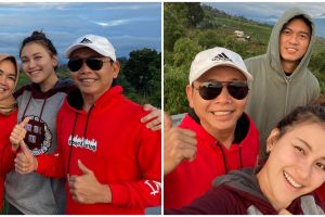 10 Momen akhir tahun Ayu Ting Ting & keluarga, ayah Rozak jadi sorotan