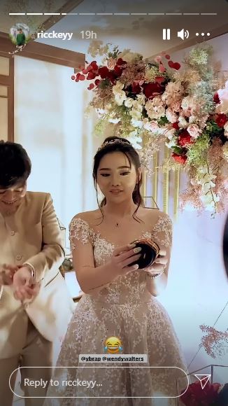 10 Momen prosesi sangjit Reza Arap dan Wendy Walters, penuh bahagia