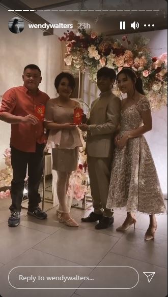 10 Momen prosesi sangjit Reza Arap dan Wendy Walters, penuh bahagia