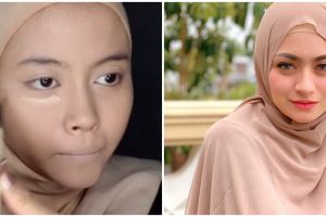 Viral wanita dandan ala Nathalie Holscher, mirip bak kembar identik