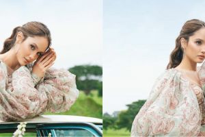 7 Gaya pemotretan Cinta Laura dengan tema vintage, stunning abis