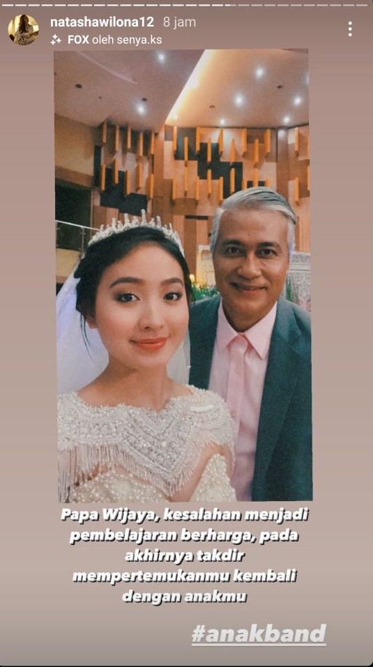 10 Momen pernikahan Natasha Wilona & Stefan William di 'Anak Band'