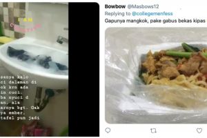 10 Potret lucu anak kos atasi masalah saat kepepet, ada aja idenya