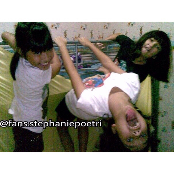 10 Potret masa kecil Stephanie Poetri, gemas dengan rambut pendek