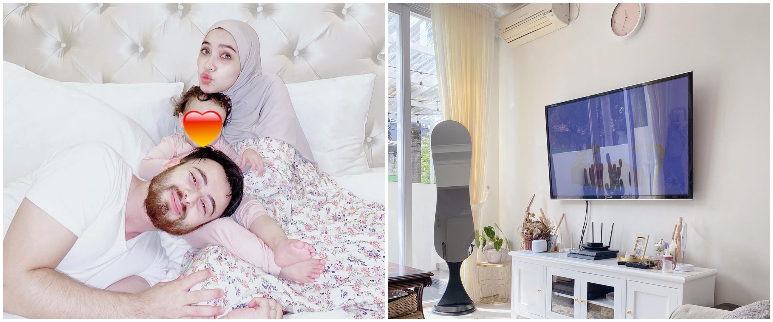 10 Penampakan rumah Irvan Farhad, instagrammable dengan nuansa putih
