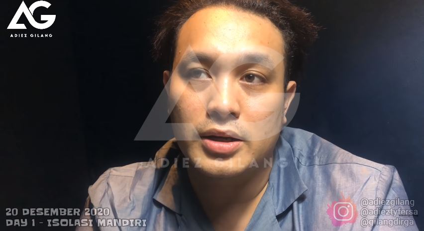 5 Cerita Gilang Dirga positif Covid-19, isolasi mandiri di kantor