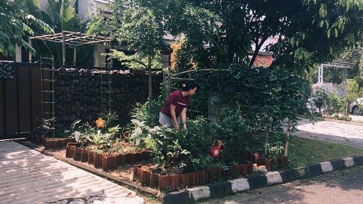 10 Potret hunian Rara Sekar kakak Isyana Sarasvati, miliki kebun sayur
