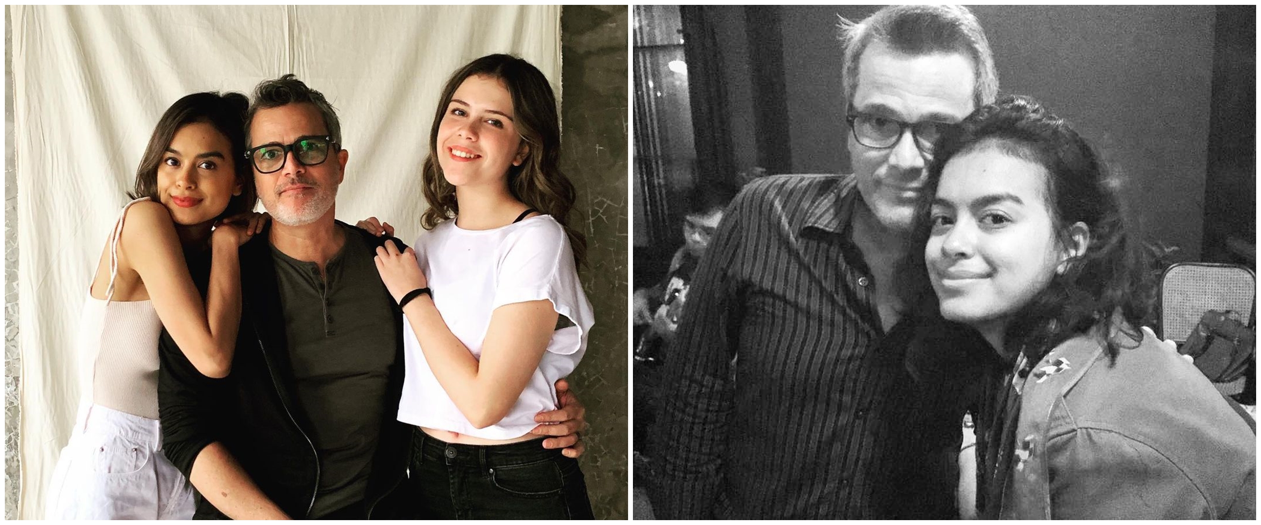 10 Potret kedekatan Eva Celia dan ayah tirinya Michael Villareal