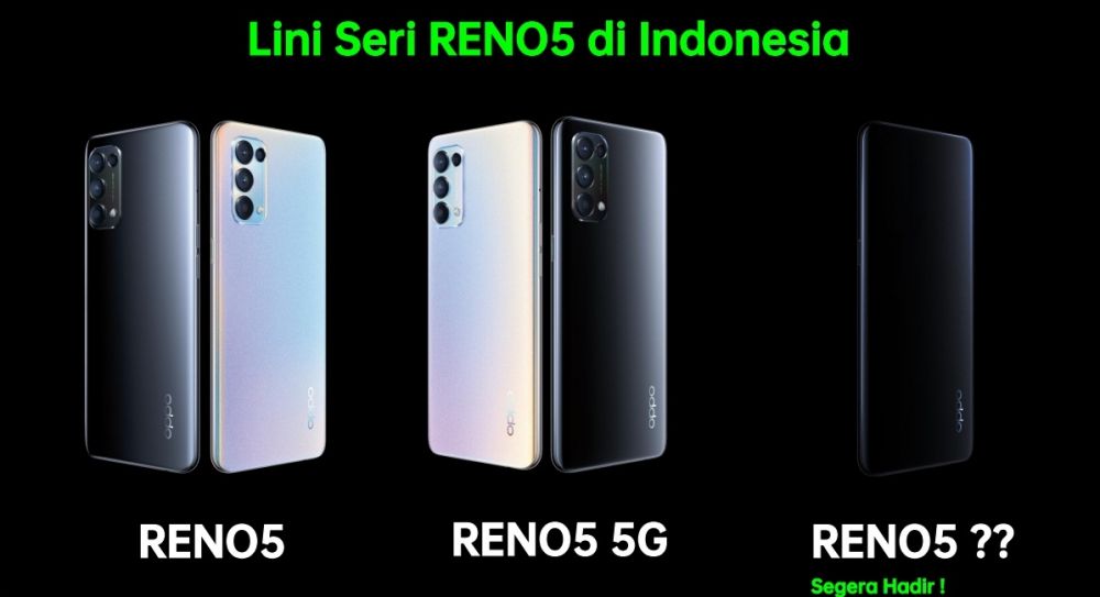 Oppo siap rilis 3 Reno5 versi Indonesia, satu varian masih misterius
