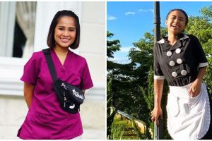 Berperan ART, ini 10 beda gaya Chika Waode & Ayya Renita di keseharian