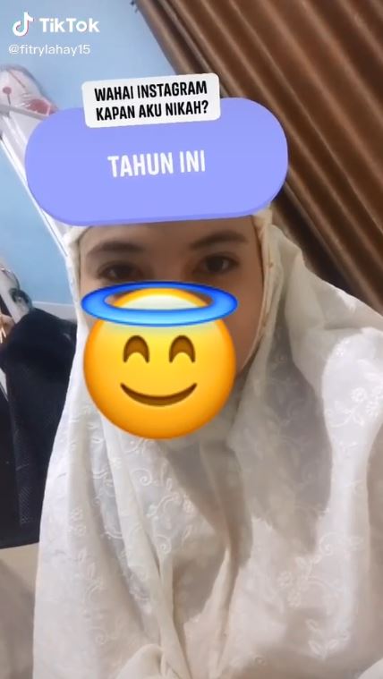 Viral pasangan menikah sesuai tebakan filter Instagram, jadi kenyataan