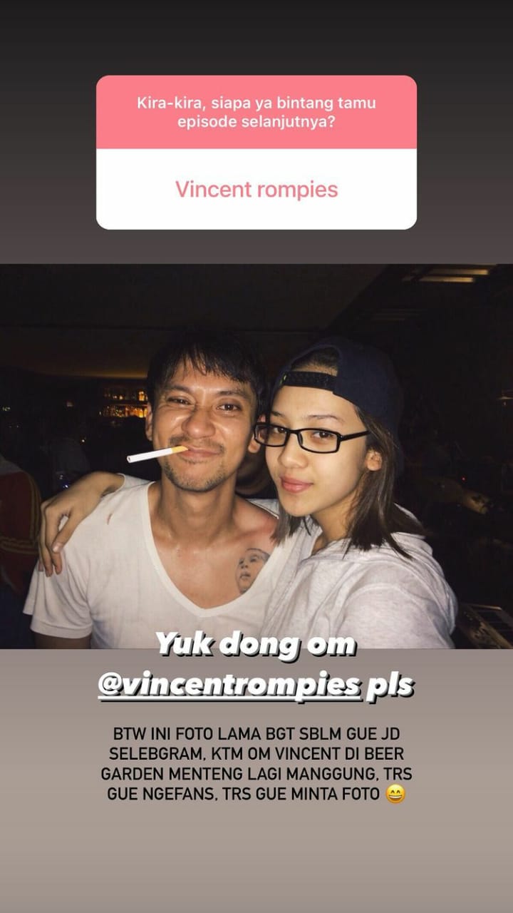 Anya Geraldine unggah foto lawas bareng Vincent, curi perhatian