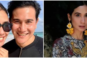 Marsha Timothy ultah ke-42, kue dari Vino Bastian bikin salah fokus