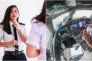 10 Potret Athira Farina, pilot cantik yang dijodohkan dengan El Rumi