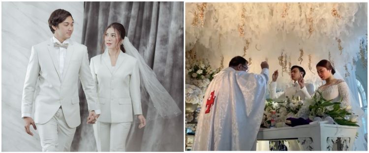Sah! ini 10 momen pemberkatan nikah Felicya Angelista & Caesar Hito