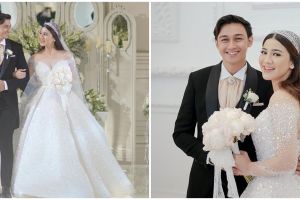 12 Momen resepsi pernikahan Felicya Angelista dan Caesar Hito, megah