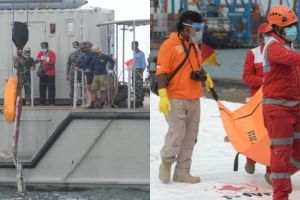 Lokasi black box dan potongan badan Sriwijaya Air SJ 182 ditemukan