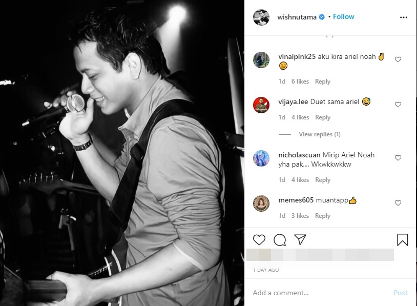 Sisi lain Wishnutama, dulunya ternyata anak band dan mirip Ariel Noah