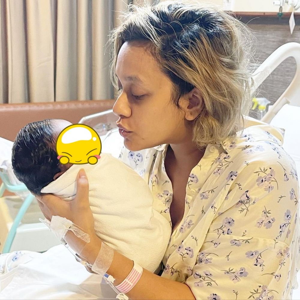 Potret bahagia Kimmy Jayanti melahirkan anak kedua