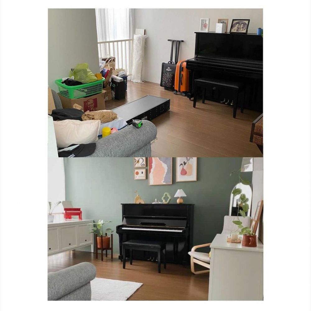 8 Penampakan ruang musik Ify Alyssa usai didekorasi ulang, estetik pol