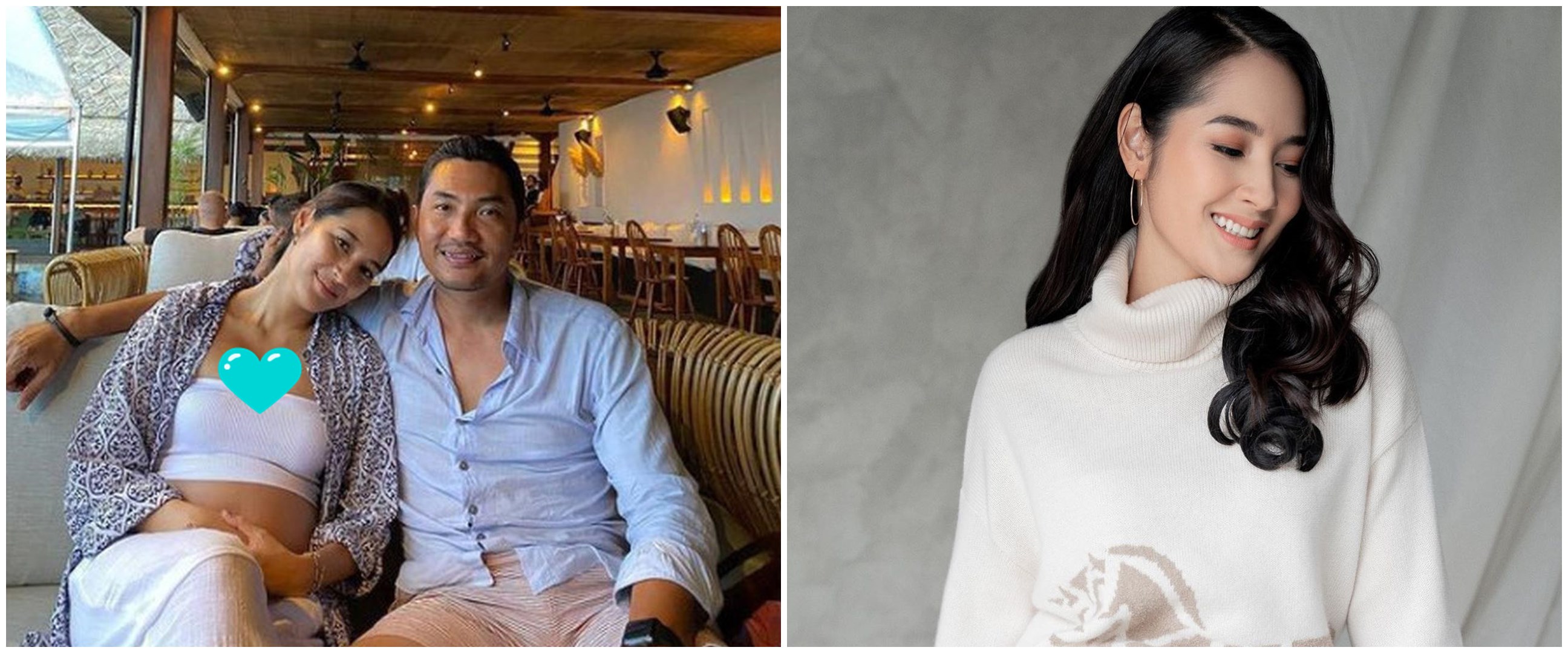 8 Momen babymoon Niken Anjani di Bali, seru bermain panahan