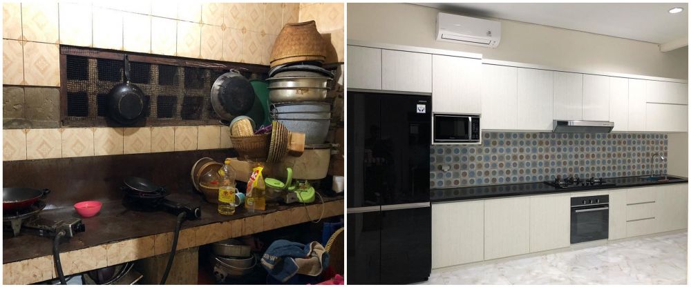Potret dapur 5 seleb sesudah dan sebelum renovasi, bikin takjub