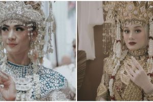 Pesona 8 pesinetron pakai baju adat Palembang, terbaru Dinda Hauw