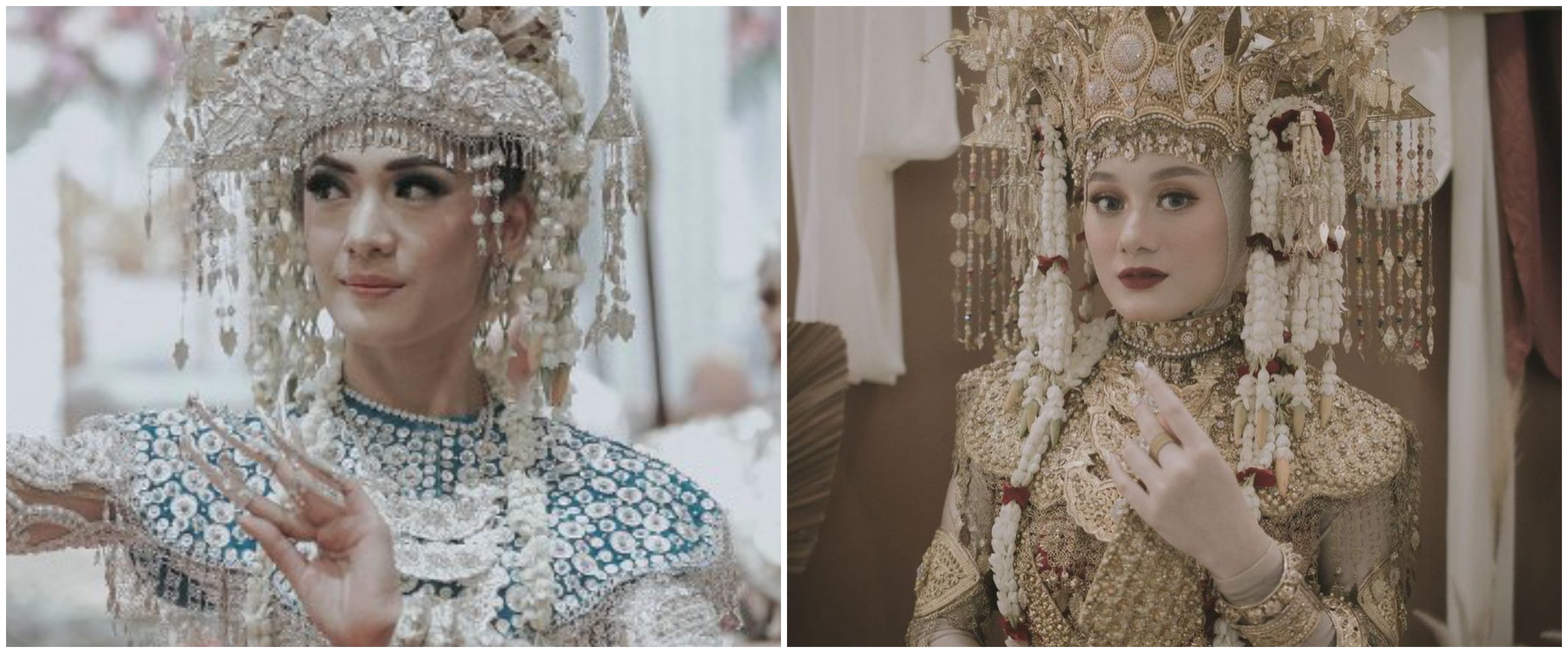 Pesona 8 pesinetron pakai baju adat Palembang, terbaru Dinda Hauw